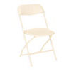 Beige Folding Chair