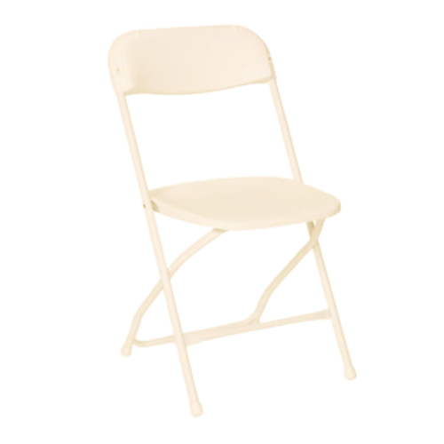 Beige Folding Chair