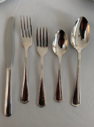 Oneida Dessert/Salad Forks Silver